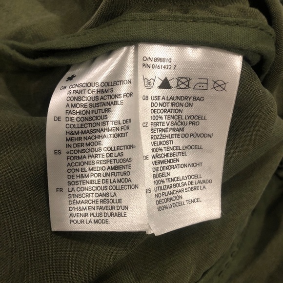 EUC H&M Conscious Collection Bomber Jacket - Picture 10 of 10